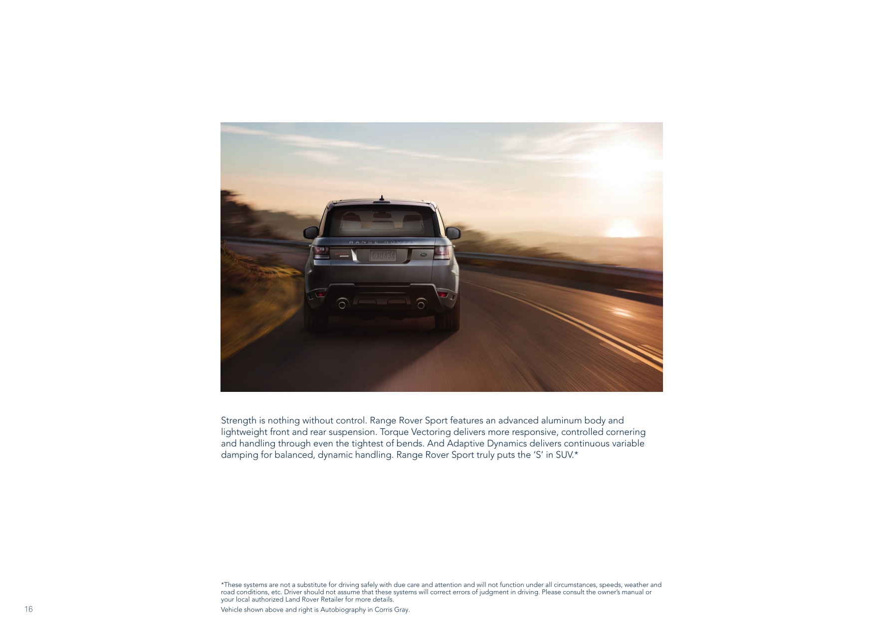 2015 Range Rover Sport Brochure Page 52
